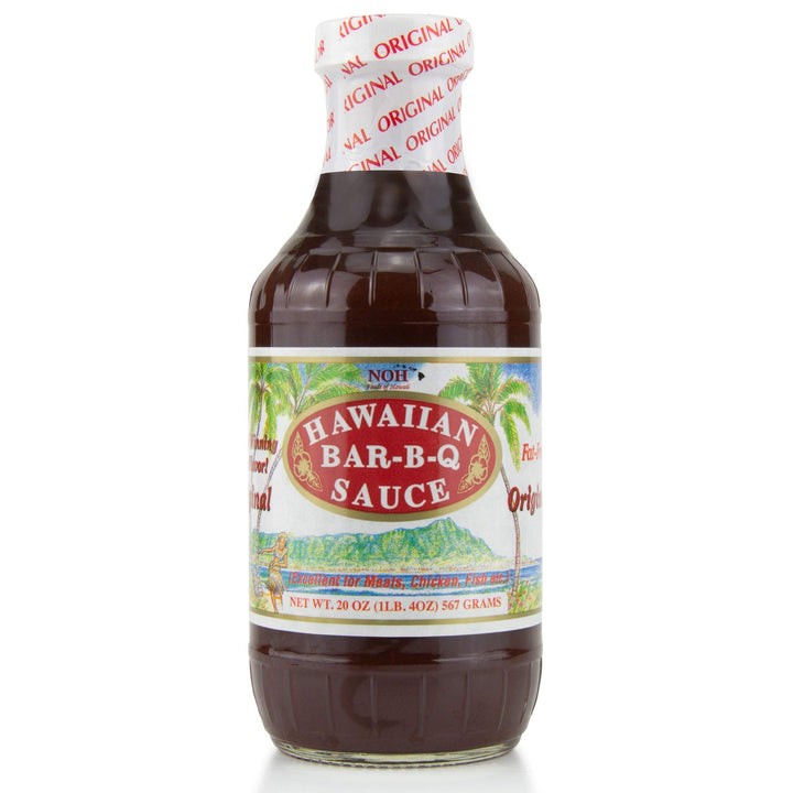 Noh Foods Sauce BBQ Hawaiian 20 Oz - Pack Of 6