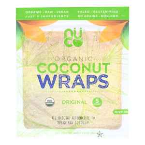 Nuco - Wraps Coconut Organic 2.47 OZ - Pack of 12