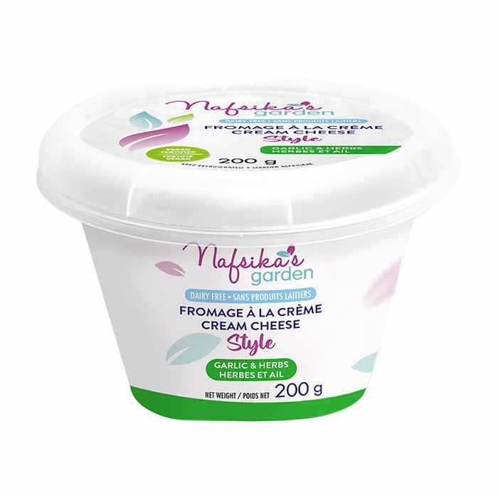 Nafsikas Garden - Cream Cheese, 200gm | Multiple Options | Pack of 12