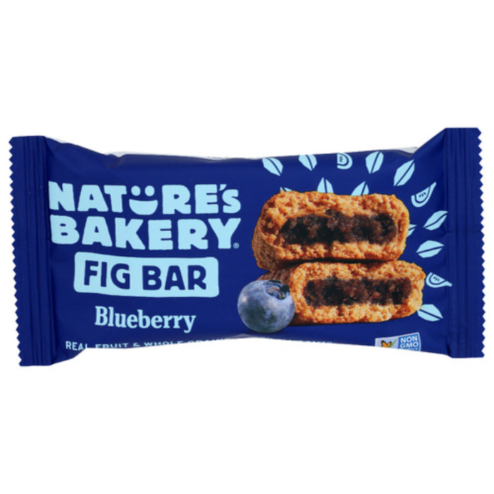 NATURES BAKERY BAR FIG Whole Wheat BLUEBRRY 12CT 2 OZ - Pack of 12