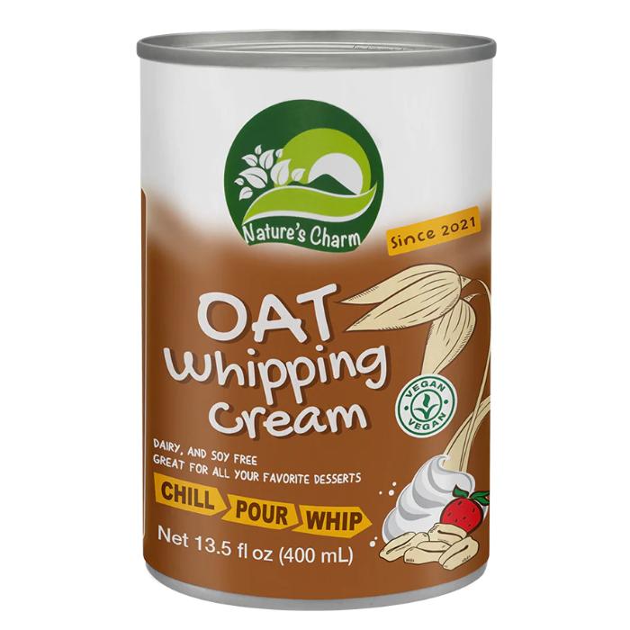 Natures Charm - Oat Whipping Cream, 13.5fl