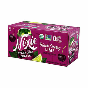 Nixie - Sparkling Water Black Cherry Lime, 8Pk, 96fo | Pack of 3
