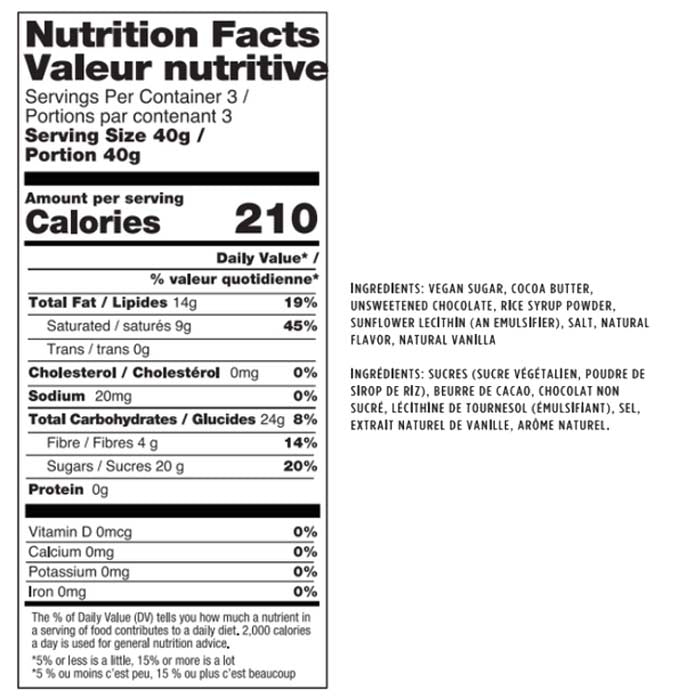 No Whey! - Milkless Minis, 12 Count - Back