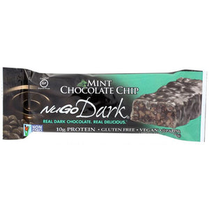 Nugo Protein Bar - Dark Chocolate With Mint Chocolate Chip, 1.76 oz | Pack of 12