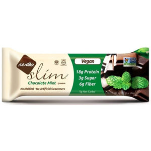 Nugo Slim Protein Bar - Chocolate Mint, 1.59 oz | Pack of 12