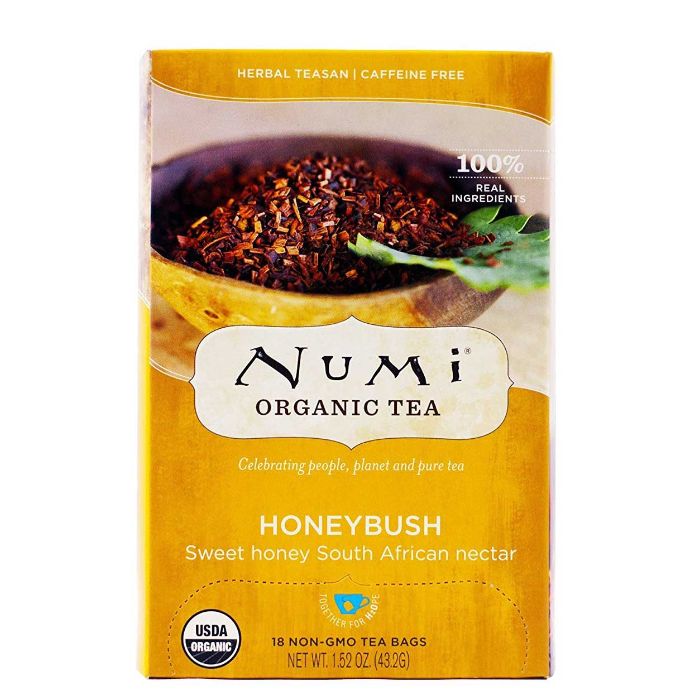 Numi Teas - Tea Herb Bushmans Honeybush 18 Bg - Pack Of 6