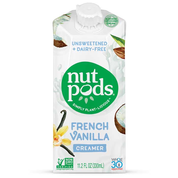 Nutpods - Creamer - French Vanilla, 11.2fo (Pack of 12)