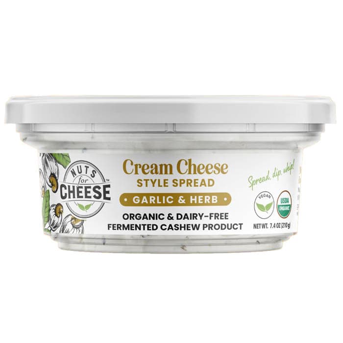 Nuts For Cheese - Cream Cheese, 7.4oz | Multiple Flavors