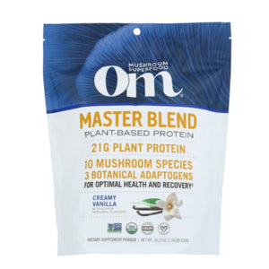 Om Mushrooms Mushroom Protein Powder Organic 18.27 OZ - Pack of 1