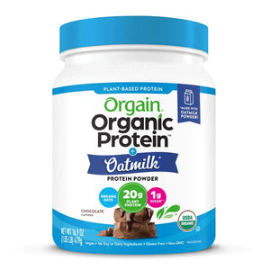 Orgain Protein Oat Milk Powder Chocolate Organic 16.9 OZ - Pack of 1