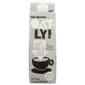 Oatly - Oat Milk Original Barista, 32 Fl Oz | Pack of 6