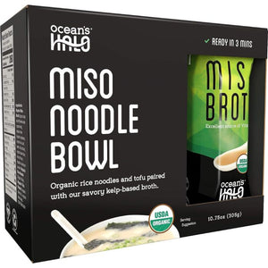 Oceans Halo Noodle Miso Bowl 10.75 Oz - Pack Of 6