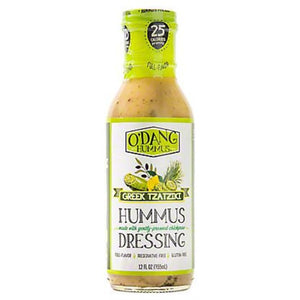 Odang Hummus Dressing Greek Tzatziki 12 Oz - Pack Of 6