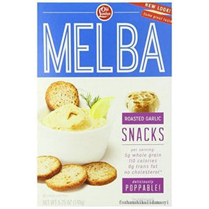 Old London Melba Snacks Garlic 5.25 Oz - Pack Of 12