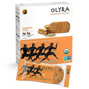 Olyra Biscuit Breakfast Cinnamon Tahini 5.3 Oz - Pack Of 6