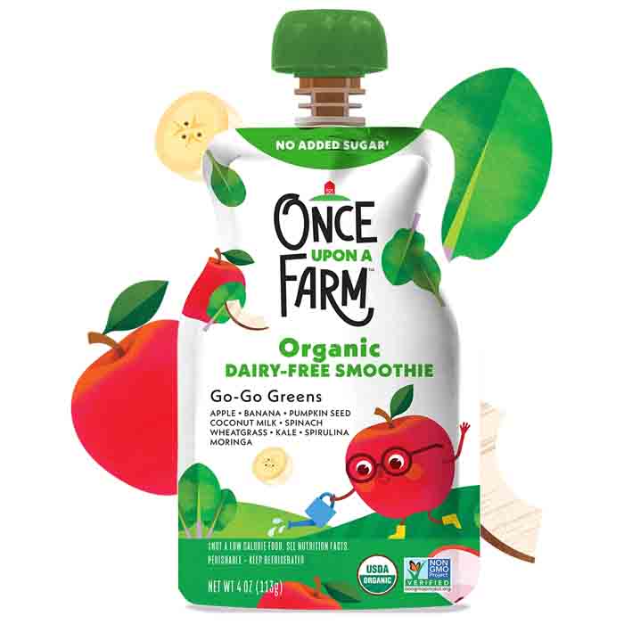 Once Upon A Farm - Organic Smoothie, 4fl oz | Multiple Options