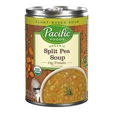 Pacific Foods Soup Split Pea Organic 16.5 OZ - Pack of 12