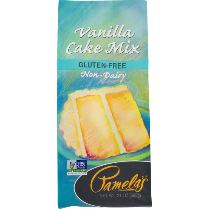 Pamela's Mix Cake GF WF Classic Vanilla 21 OZ - Pack of 1