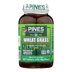 Pines Wheat Grass Organic ORG 250 TB - Pack of 1