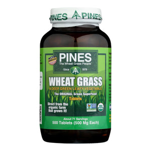 Pines Wheat Grass Organic 500 TB - Pack of 1