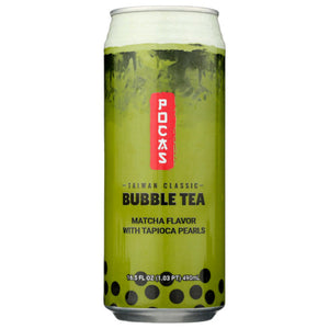 Pocas Tea Bubble Matcha 16.5 FO - Pack of 24