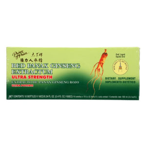 PRINCE OF PEACE GINSENG PANAX RED EXTRACTUM 10 PC - Pack of 1