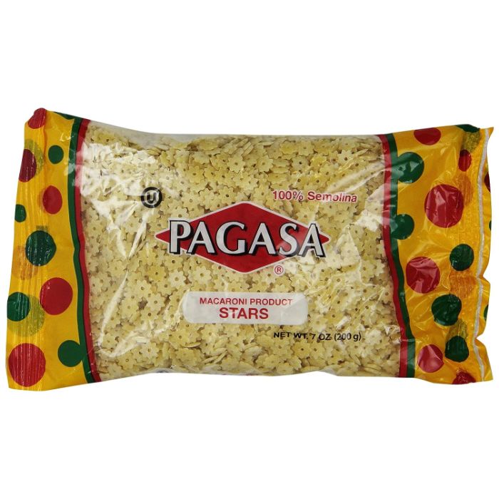 Pagasa Pasta Pagasa Stars 7 Oz - Pack Of 24