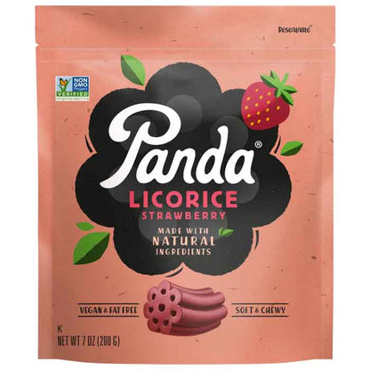 Panda - Natural Licorice Chews, 7oz | Multiple Flavors