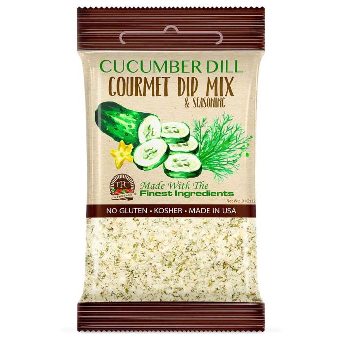 Pantry Club Dip Mix Cucumber Dill 0.91 Oz - Pack Of 12