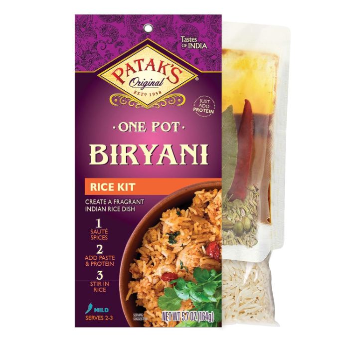 Pataks Rice Kit Biryani 5.7 Oz - Pack Of 4