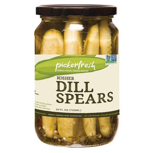 Pickerfresh Pickle Kosher Dill Spears 24 Oz - Pack Of 6