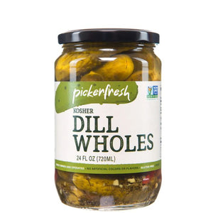 Pickerfresh Pickle Kosher Dill Wholes 24 Oz - Pack Of 6