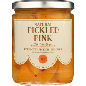 Pickled Pink Foods Llc Peaches Pickled 16 Oz - Pack Of 6