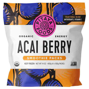 Pitaya Foods - Smoothie Acai & Guarana, 14oz | Pack of 8