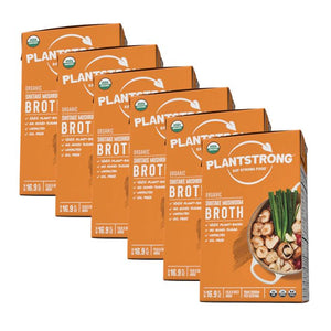 Plantstrong Broth Shiitake Mushroom 16.9 Fo - Pack Of 6