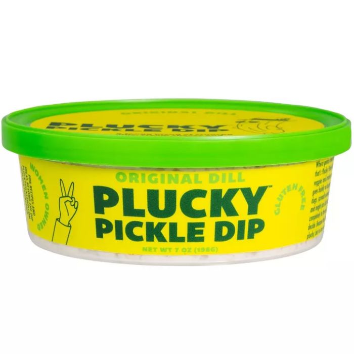 Plucky Pickle Dip Dill Original 7 Oz - Pack Of 8