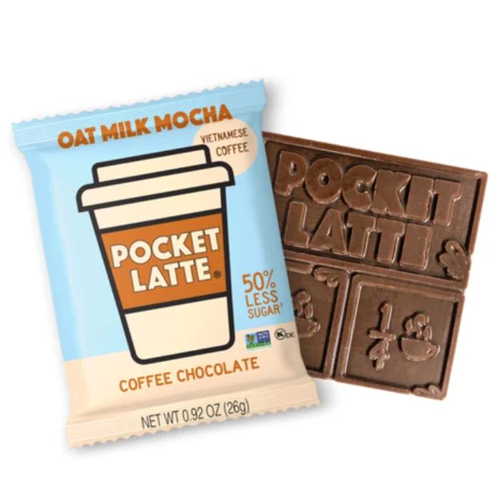 Pocket Latte - Mocha Chocolate Bars, .92oz