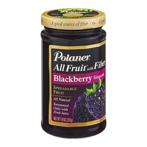 Polaner Fruit Spread Seedless Blackberry 10 Oz - Pack Of 12