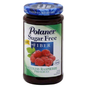 Polaner Preserve Sugar-Free Raspberry 13.5 Oz - Pack Of 12