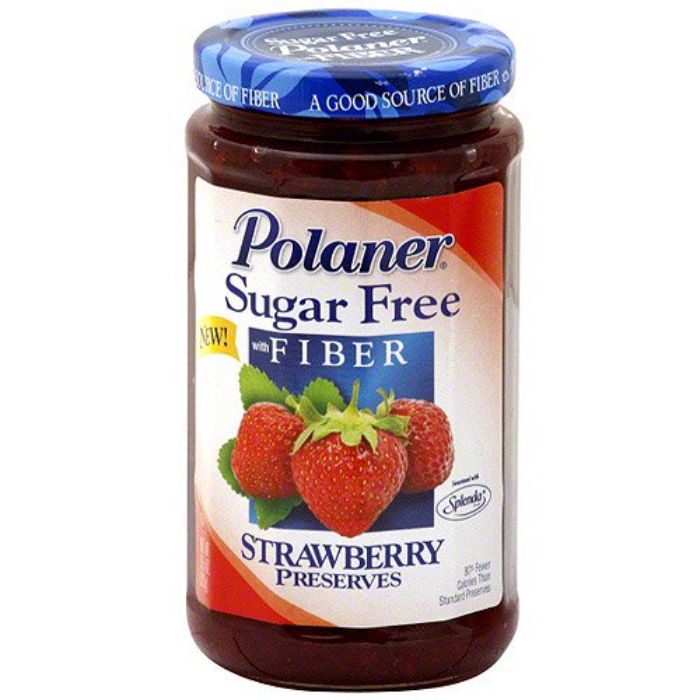 Polaner - Preserve Sugar-Free Strawberry, 13.5 Oz | Pack of 12