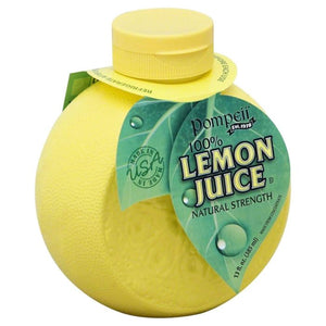 Pompeii Juice Lemon 100% 13 Oz - Pack Of 12