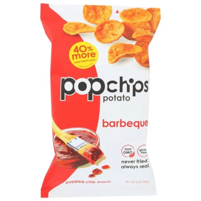 Popchips Chip Barbeque 5 Oz - Pack Of 12