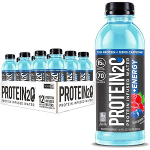 Protein2O Energy Blueberry Raspberry 16.9 Fo - Pack Of 12