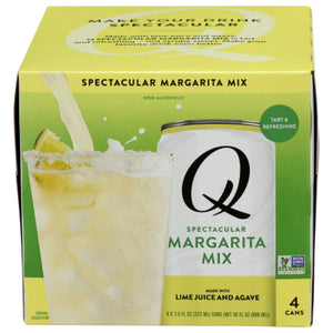 Q TONIC MIXER MARGARITA 4PK 30 FO - Pack of 6