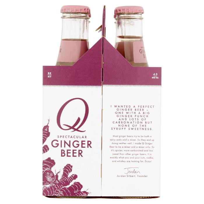 Q Tonic Ginger Beer 4pk 26.8 Fo - Pack Of 6