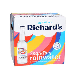 RICHARDS RAINWATER WATER SPARKLING 12PK 144 FO - Pack of 1