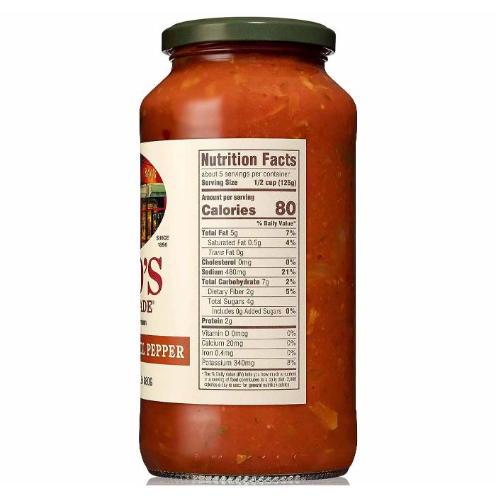 Rao’s Sauce Mushroom & Bell Pepper 24 Oz - Pack Of 6