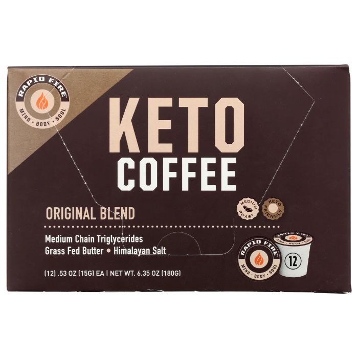 Rapid Fire Coffee Pods Original 12pc 4 Pk - Pack Of 4