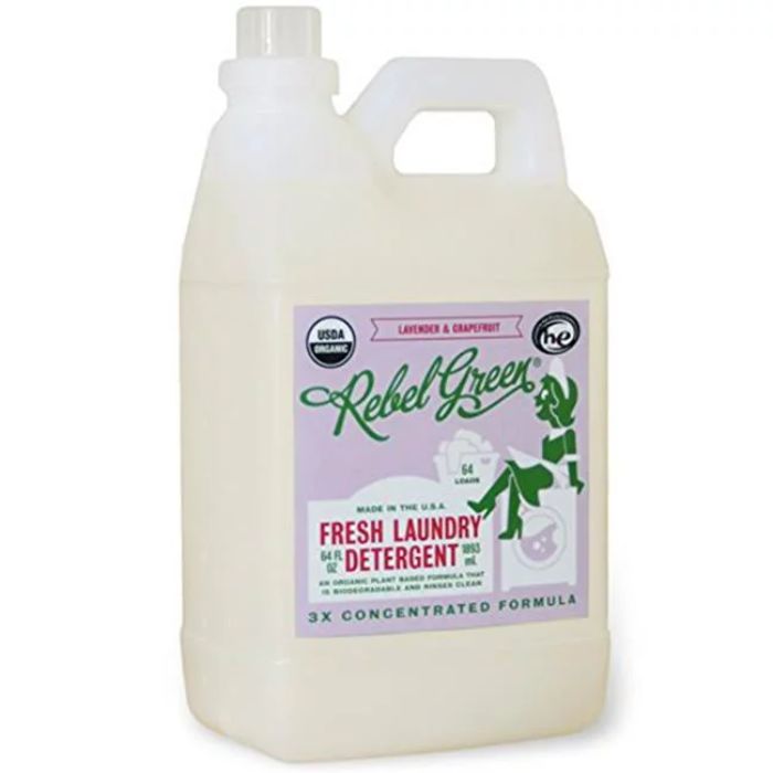 Rebel Green Laundry Detergent Lavender Grapefruit 64 Oz - Pack Of 4