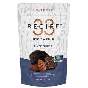 Recipe 33 - Almonds Black Truffle, 4oz | Pack of 6